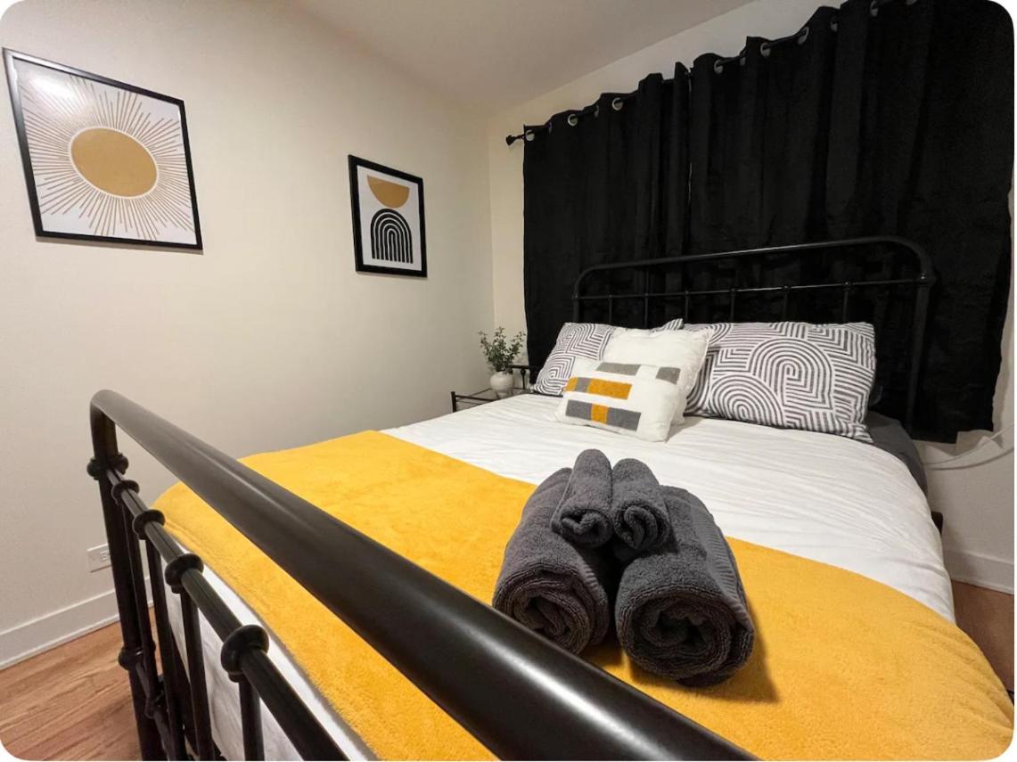 Vibrant W/ Comforting Vibes Apartment Chicago Luaran gambar
